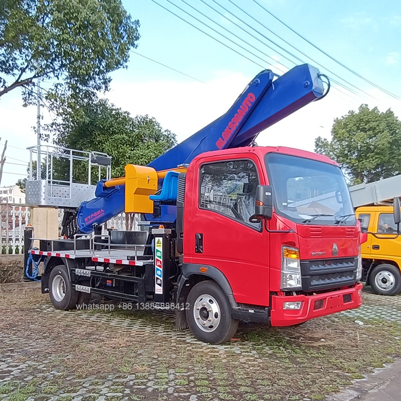 China Diesel-Powered Boom Lift ,No Electricity Needed for Remote Area Projects