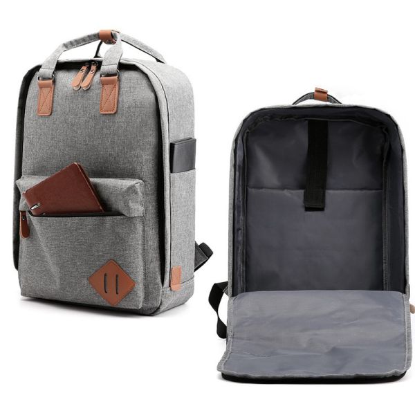 Grey Business Backpack Sets 43cm Usb Charging 3 In 1 Backpack ISO