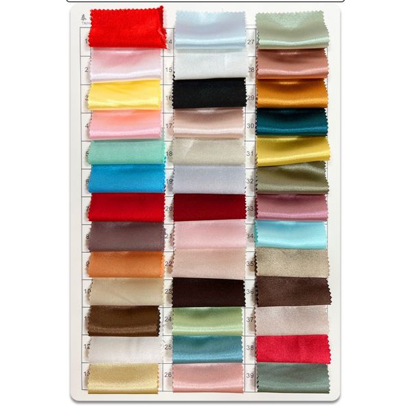 Recycled Customized Printed Satin Polyester Elastic Digital Print Silky Satin Fabric for Women's Dresses Bags Curtain