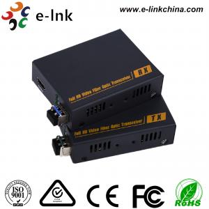 Buy cheap 4K * 2K Compliance HDMI Over Fiber Optic Extender , Hdmi To Fiber Optical Converter product