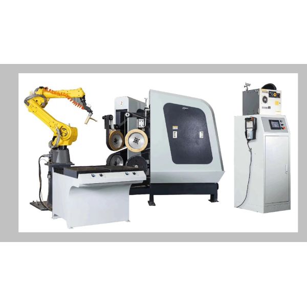 Copper Surface Industrial Robot Grinding Machine Ncstudio Control