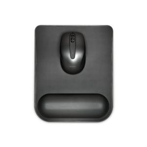 China Ergonomic Nontoxic PU Leather Mouse Pad With Wrist Rest Durable on sale