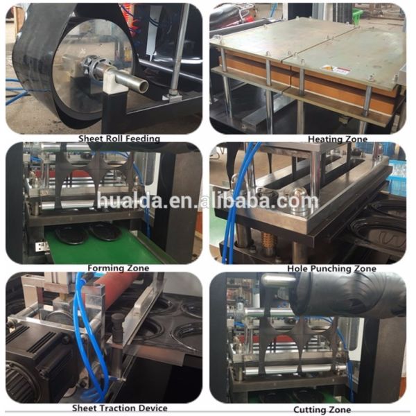 Plastic Kids Oil Patels Drawing Pastel insert tray thermoforming machine