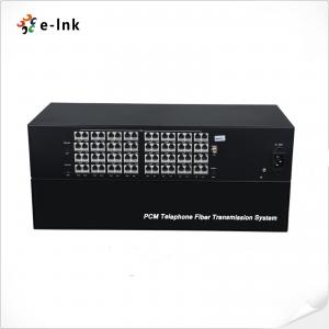 China F/O FXO FXS Analog Fiber Optic Accessories Telephone Line Converter 64Ch on sale