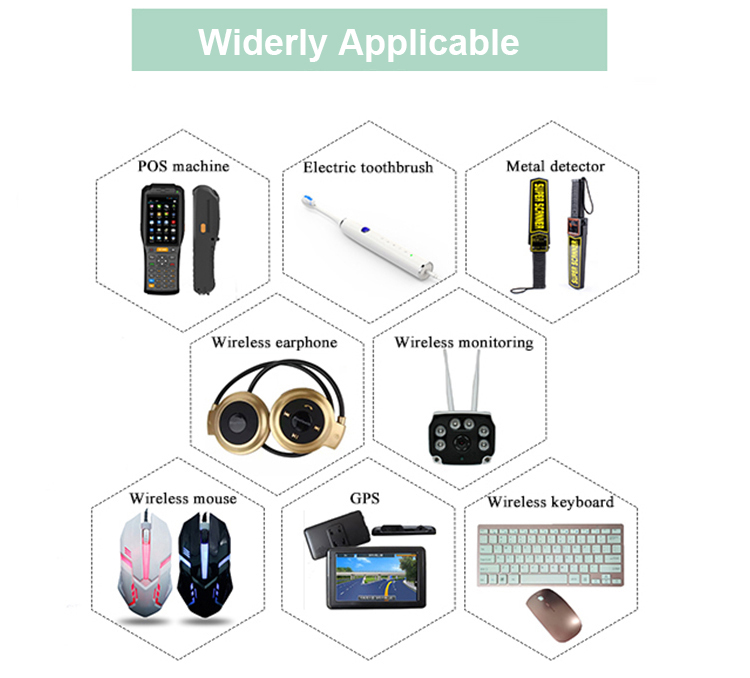 423048A 7.4v 650mah Lithium Ion Battery Pack for Bicycle Lamp Light