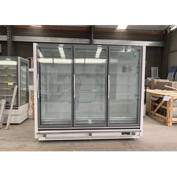 3 Door Upright Display Freezers With Remote Condensing Unit