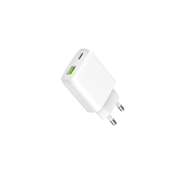 20W GaN USB Charger USB C USB A Super Fast Charger Type C USB Travel Adapter