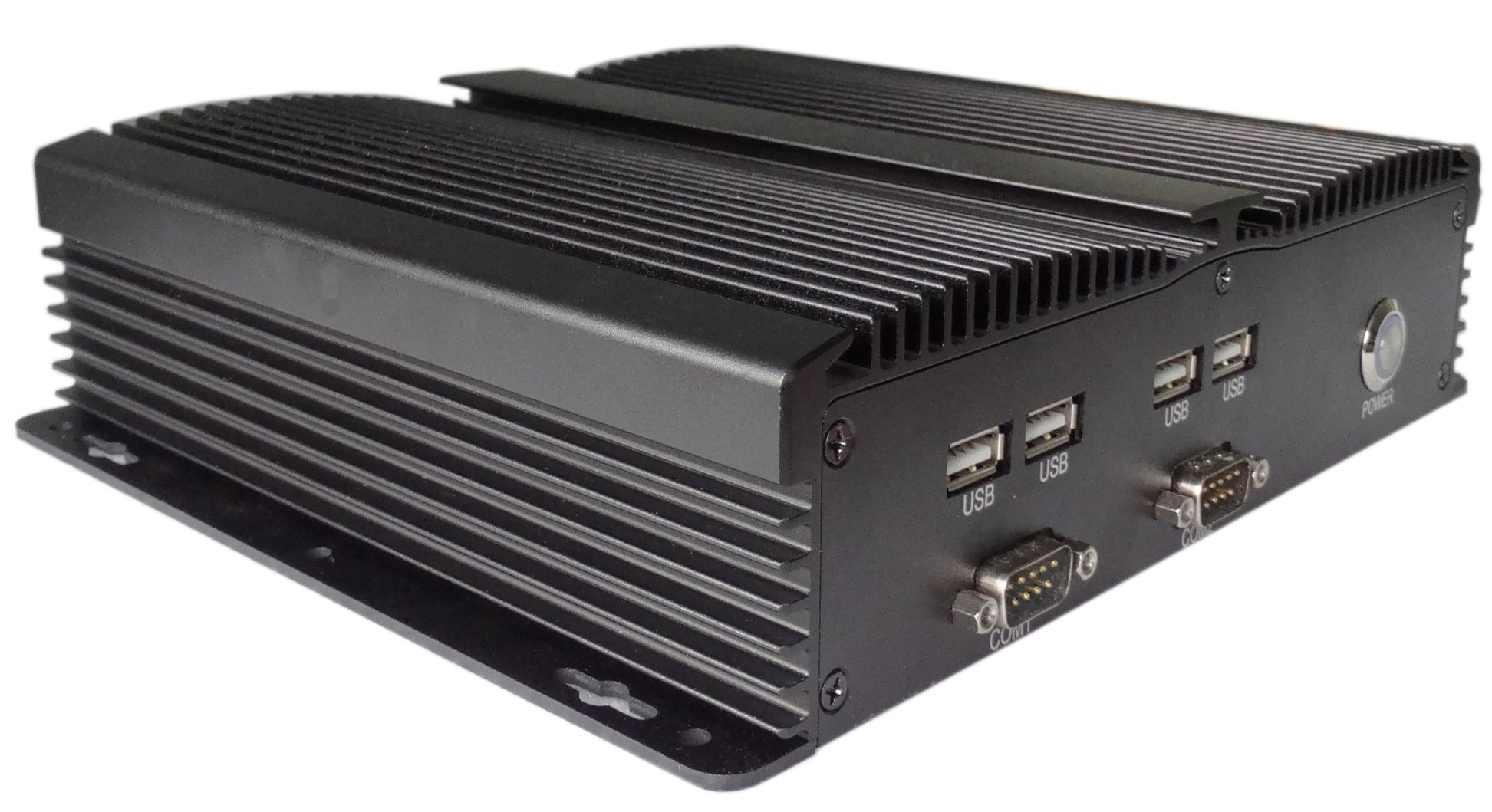 All-Aluminum Fanless Box PC LED Touch Monitor Industrial Box PC Embedded Box Computers