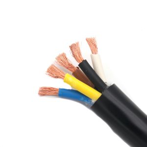 China Heavy Duty Rubber Flex Cable Weather Resistant Rubber Jacket Cable on sale