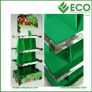 Buy cheap Custom Point of Purchase Cardboard Pallet Display with Four Tiers product