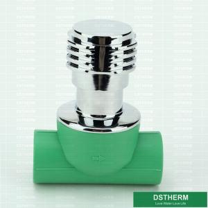 Concealed Stop Valve PPR Pipe Fittings Injection Smooth Surface