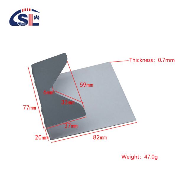 Motion Sensor Switch Dovetail Mirror Hanging Piece for Kitchen and Bathroom Mirrors