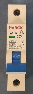 Buy cheap VA007 Miniature Circuit Breaker MCBs UL489 15A 50/60Hz Circuit Breaker With 30℃ Temperature product