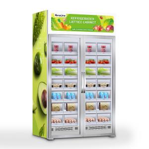 Buy cheap 600W Locker Vending Machines , 220V hot fast food vending machine product
