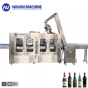 Buy cheap Small Glass Bottle 200-2000ml Wine Non Gas Beverage Filling Machine product