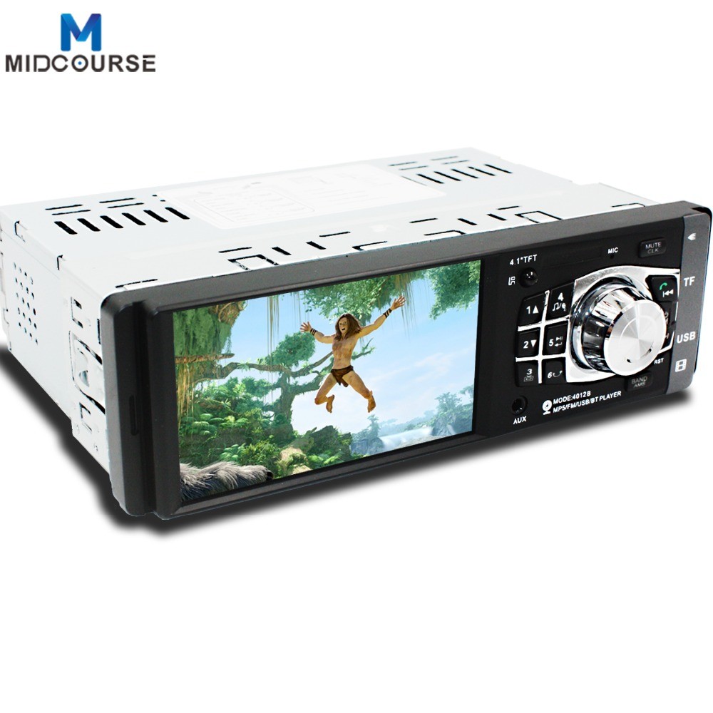 Adjustable Single Din Navigation Radio With Screen CE FCC Certification