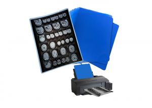 Buy cheap 210um 8x10 A3 A4 Blue Medical Inkjet Film For Radiology X-Ray Imaging Output product