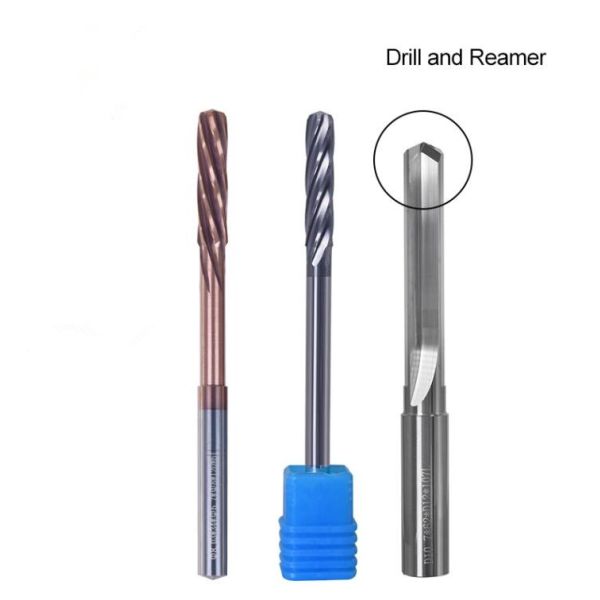 CNC Machine Tungsten Carbide Reamer 4 Teeth Hand Reamers