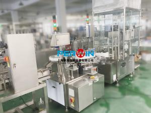 China Plastic Test Tube Filling And Capping Machine , Sticker Labeling Machine on sale