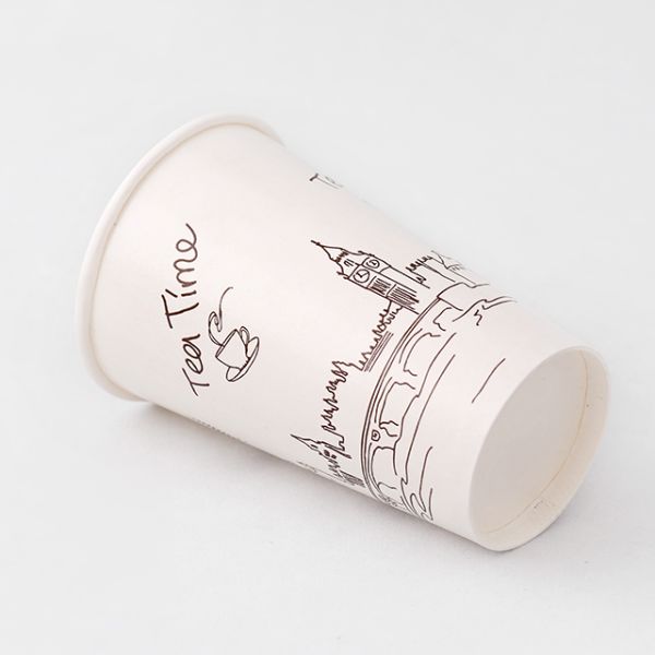 16oz 540ML Paper Cup Single Wall Pla Coated Paper Cup Customizable Logo