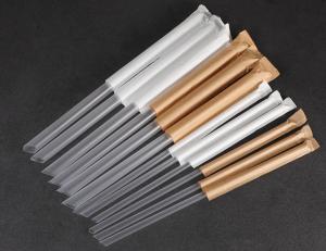 China 100% Eco Friendly Individually Straws Wrapped Compostable Pla Cold And Hot Drinking on sale