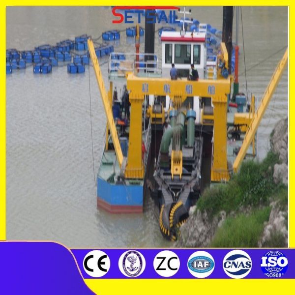 Siemens PLC Diesel Engine 10 Inch Suction River Sand Dredger