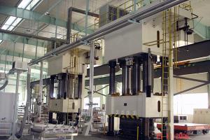 Buy cheap SMC Basin Compression Molding Press Equipment Four Column Structure product