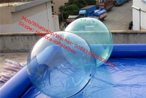 Buy cheap White Water ball ( hydro bronc) walking ball water bouncing ball walking water ball pool product