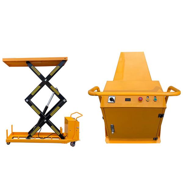 Quality 4000kg Portable Scissor Lift Tables Max Height 1800mm for sale