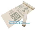 Starch Compostable Disposable Biodegradable Plastic Custom Printed Flat Garbage