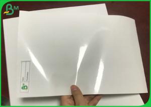Buy cheap Single Side High Glossy 80gsm Mirror Coated white Paper For Beverages Labels product