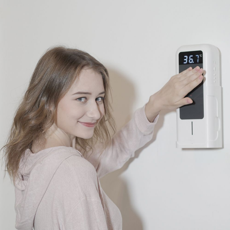 0-99 Adjustable Sensitivity 3W Walk Through Temperature Scanner