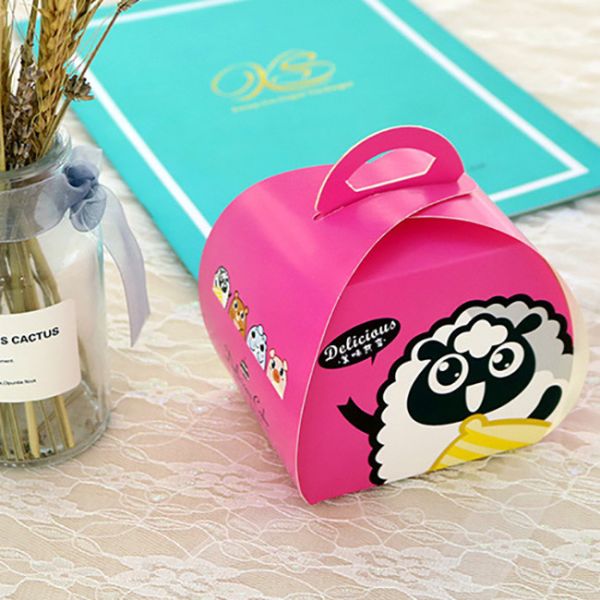 Mini Personalized 250gsm to 750gsm Thickness Cake Package Box Takaway Cake