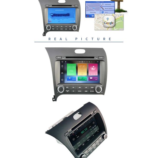 KIA K3 8.0 Bluetooth Android Car DVD Player Video Radio WiFi AUX LD8.0-5509