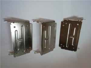 Buy cheap Galvanized Stamped Sheet Metal Parts Customized For Computer Case / Electric Boxes product