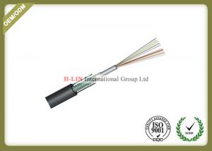 Buy cheap Armored Loose Tube Outdoor Fiber Optic Cable Direct Buried GYXTW For Transmission product