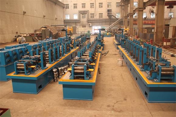 Buy cheap Custom made High Frequency welded tube mill line product