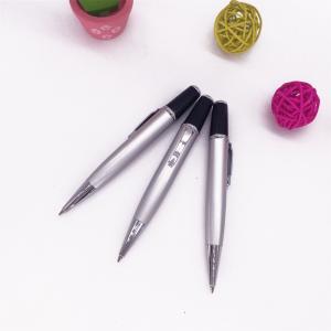 Buy cheap mini metal pen silver color metal ball pen with customized logo ball pen product