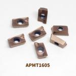 Wear Resistant Tungsten Carbide Thread Milling Inserts APMT1605