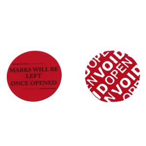 Buy cheap Tamper Evident Seal Sticker Custom Printed For Document Envelopes product