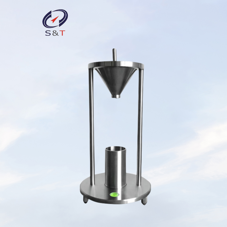 ST-F12 Density Tester With 60 Degree Funnel Taper For Dust Accumulation Density Measurement