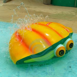 Buy cheap Aqua Park Kids Splash Zone Elements Fiberglass Ground Spray Shell - Yellow product