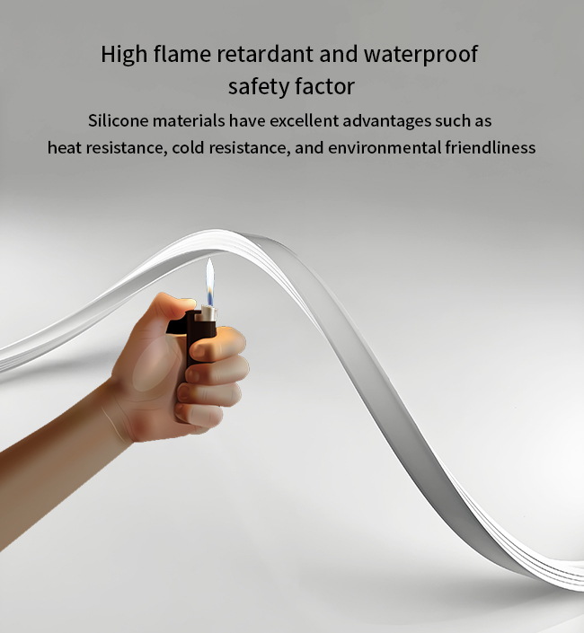 16*16mm LED Strip Silicone Cover For Indoor 10mm / 12mm Board Width