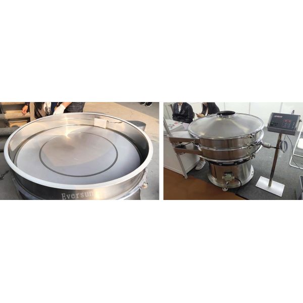 Ultrasonic Rotary Vibrating Screen Graphite Vibrating Screen For Ternary Material