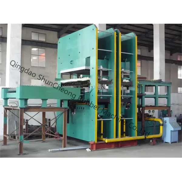 High-Efficiency Two-Way Sliding Mold Rubber Vulcanizing Press/Automatic Rubber Vulcanizer Press Machine
