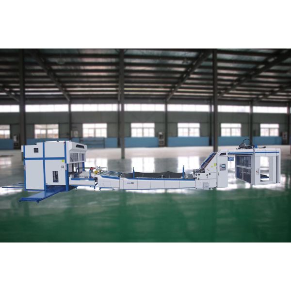 Automatic Flute Laminator Machine High Speed 12000pcs/H