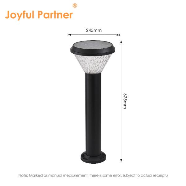 Quality Solar Pathway Lighting With Remote Control Long-lasting Performance 5W Warm White Solar Charging With Auto ON/OFF for sale