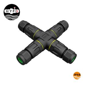 PG Series IP68 4 Way Waterproof Screw Connector