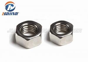 China Stainless Steel 316  DIN 934 ANSI Finished Hex Head Nuts For Fastening on sale