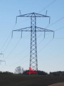 Buy cheap 400kV double circuit suspension pylons product